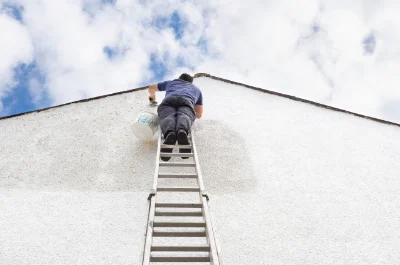 Peinture extérieure à Lamayou — façades et ravalement